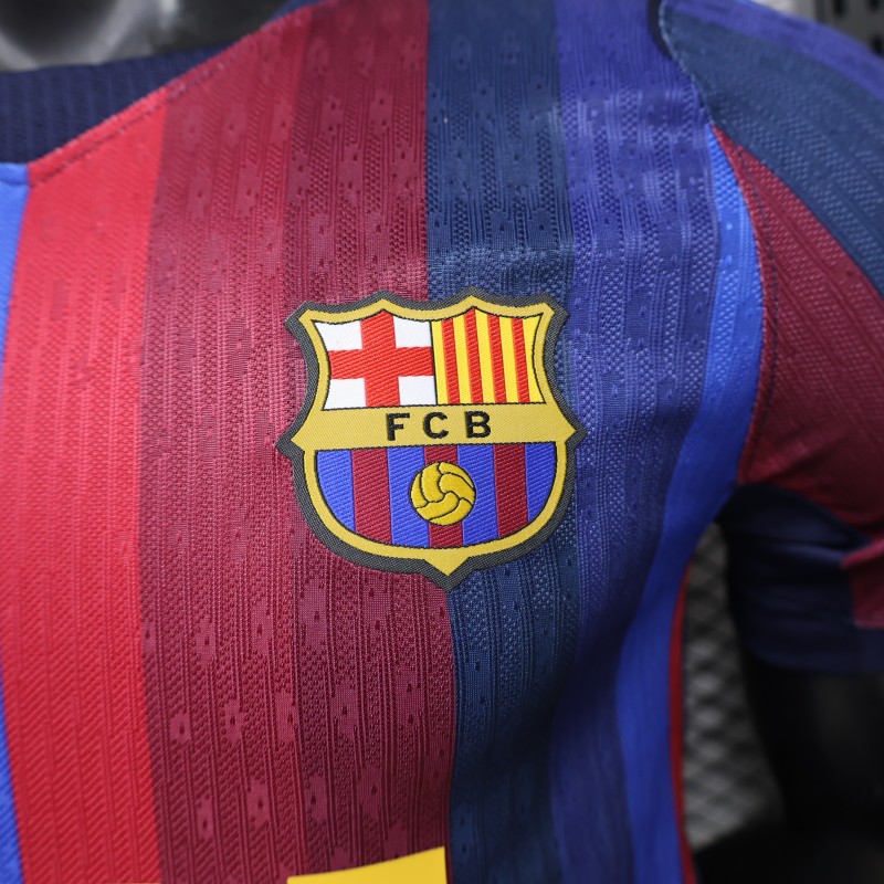 Player Version 26/27 FC Barcelona Home New Sponsor Jersey