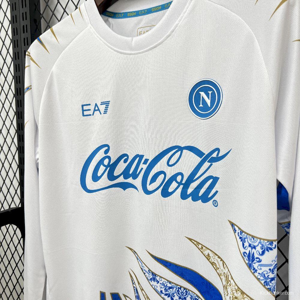 2025/26 Mens Napoli Pre-Match Long Sleeve Jersey