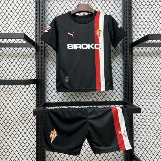 2025/26 Kids Sporting De Gijón Away Kit