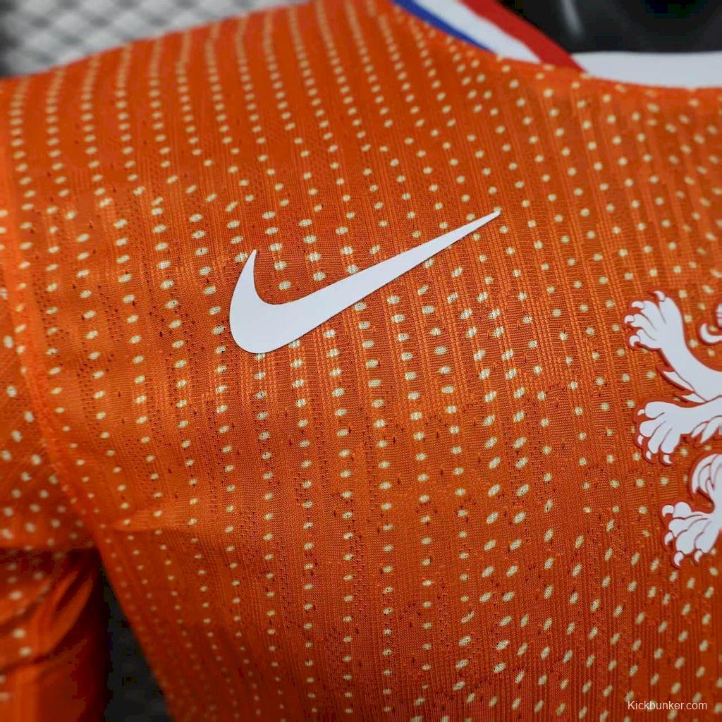 2025 Player Version Mens Netherlands (Women’s Team) Home Jersey