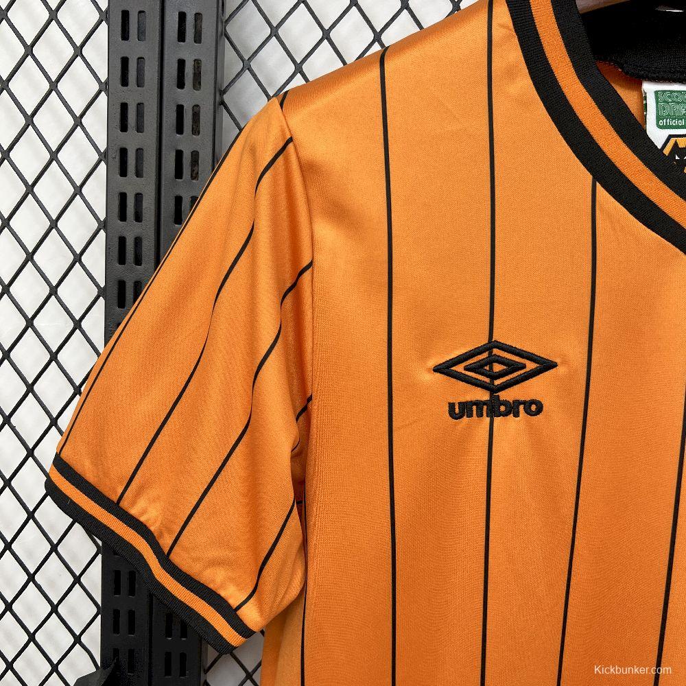 1985/86 Retro Wolverhampton Wanderers Home  Jersey
