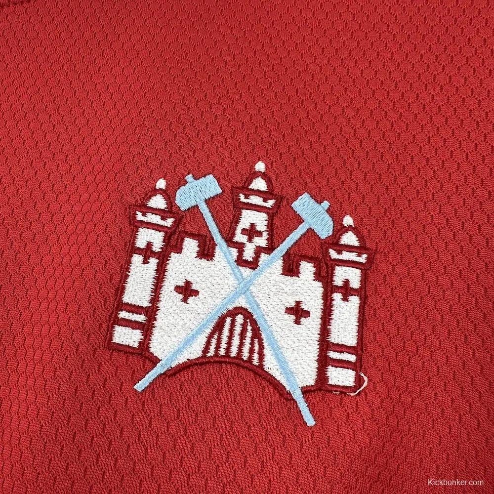 2025/26 Mens West Ham United X Iron Maiden 50th Anniversary Jersey