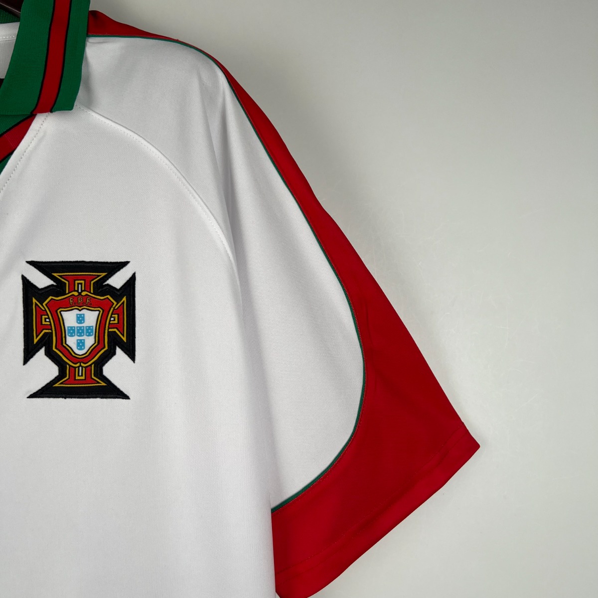 Retro 1996 Portugal Away White Jersey