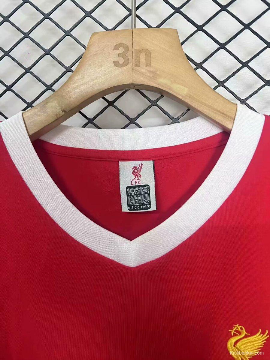 Retro 1979 Liverpool Home Cotton Jersey