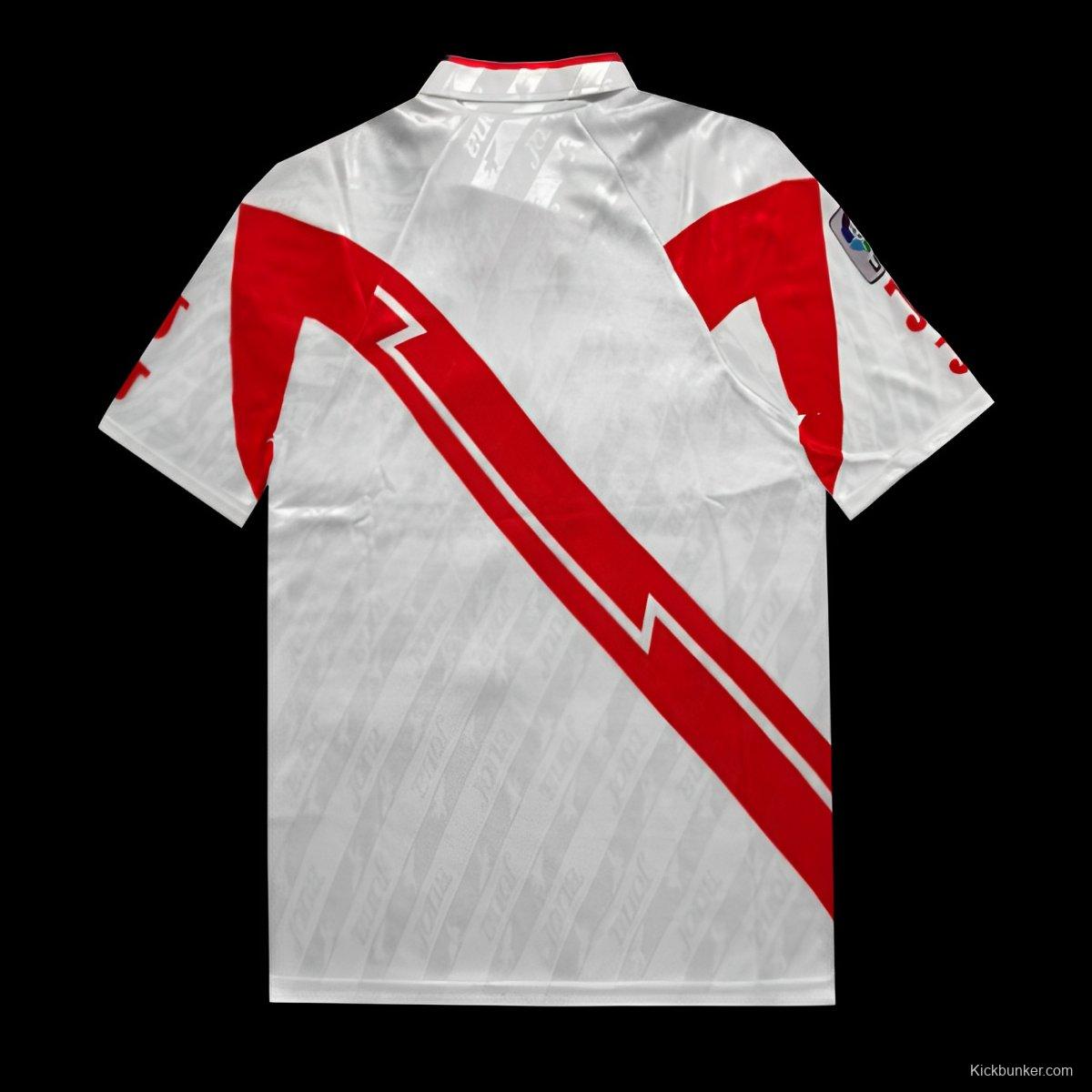 Retro 95/96 Rayo Vallecano Home Jersey