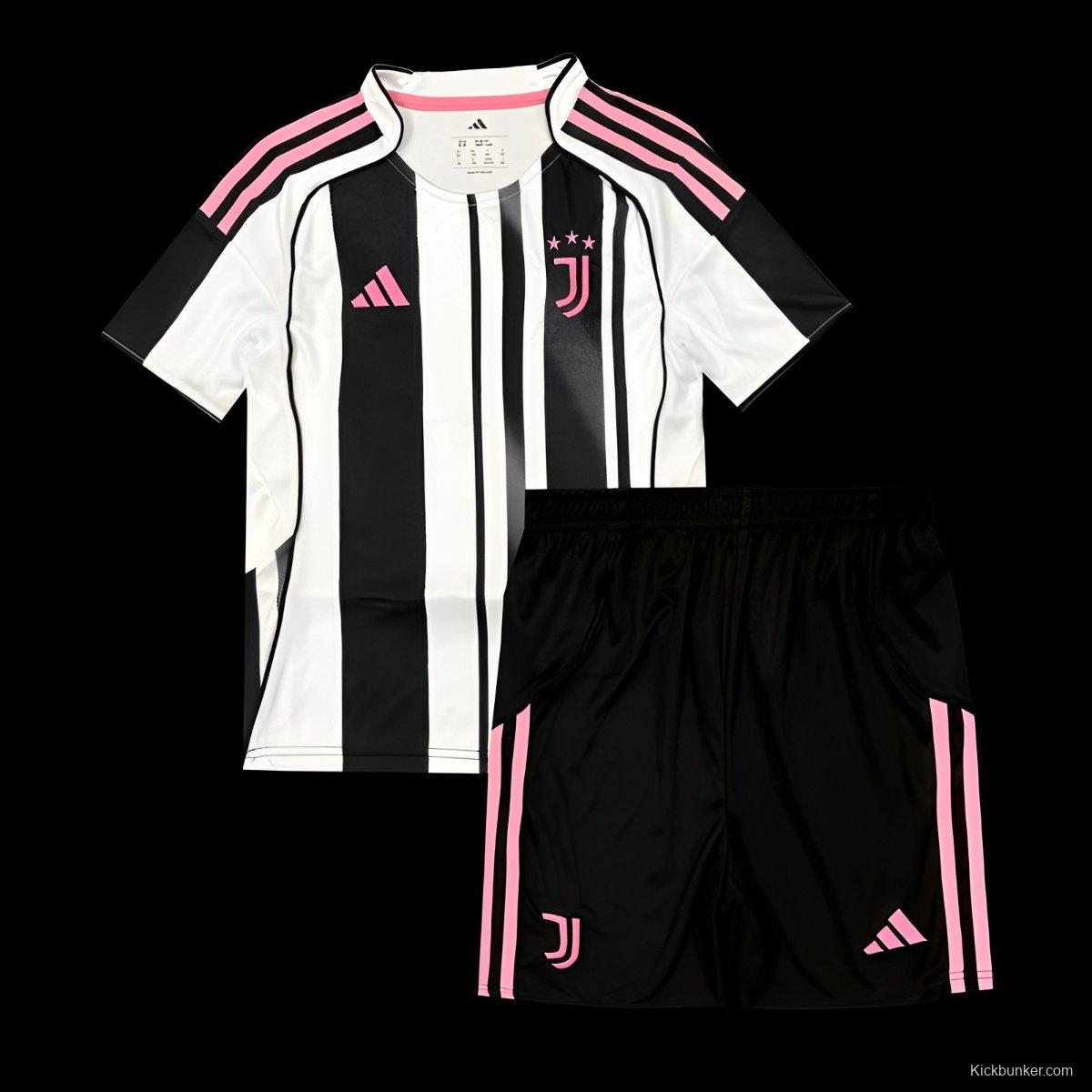 25/26 Kids Juventus Home Jersey