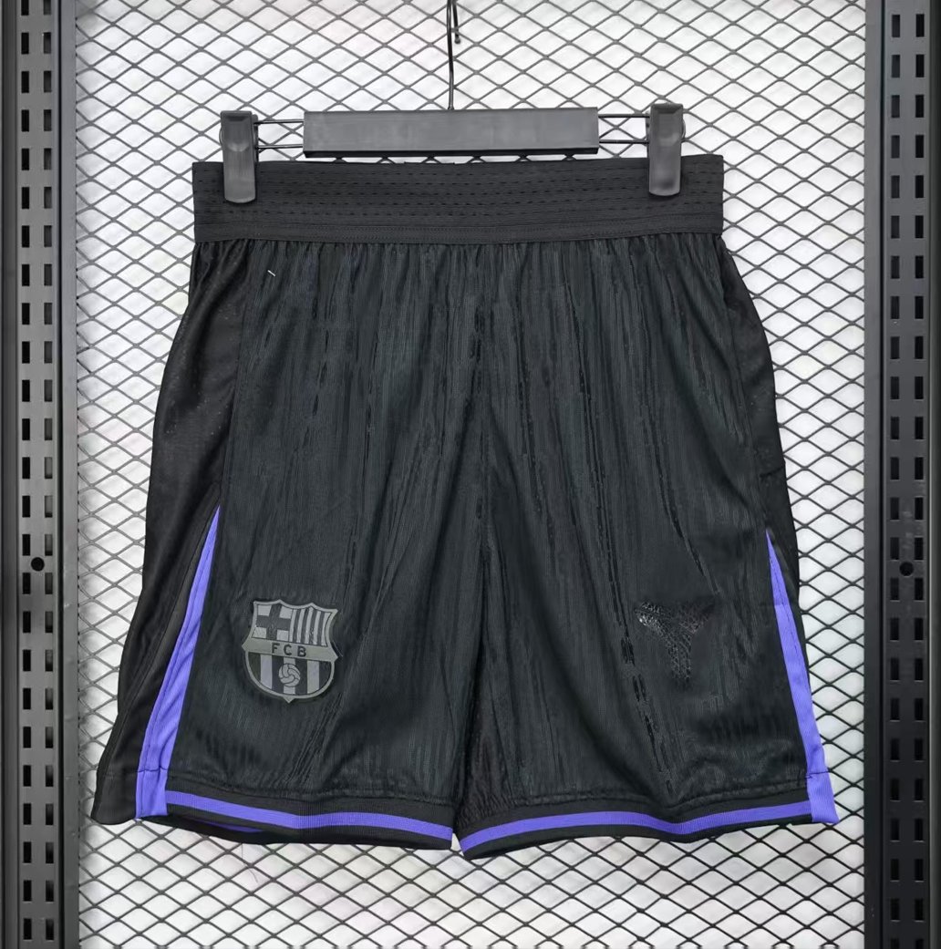Player Version 25/26 Barcelona Black Shorts