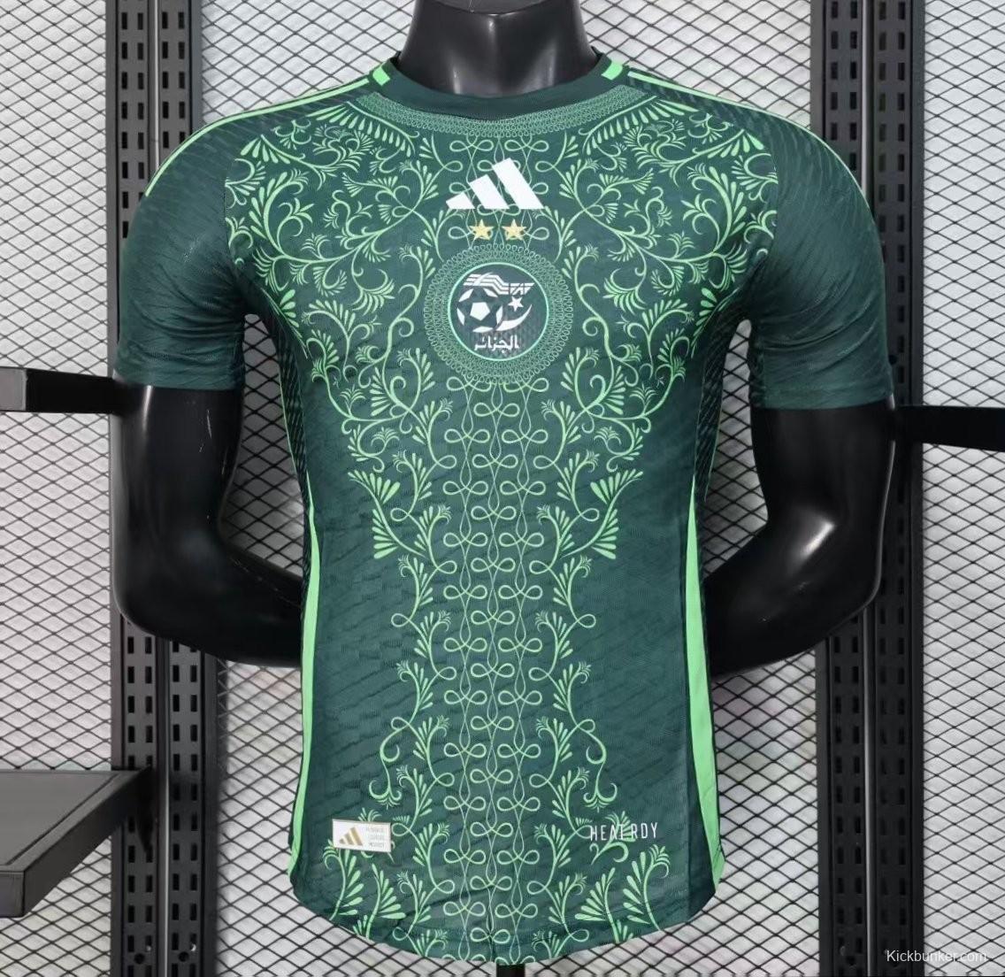 Player Version 2025 Algeria Green Jersey