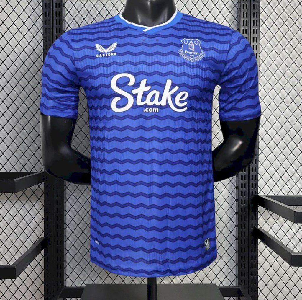 2025/26 Player Version Mens Everton Home Jersey