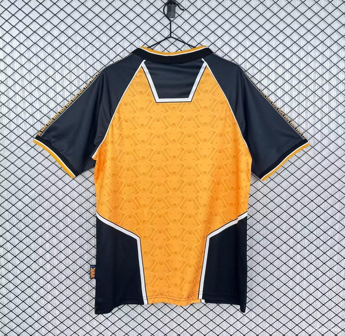 Retro 96/98 Wolverhampton Wanderers Home Jersey