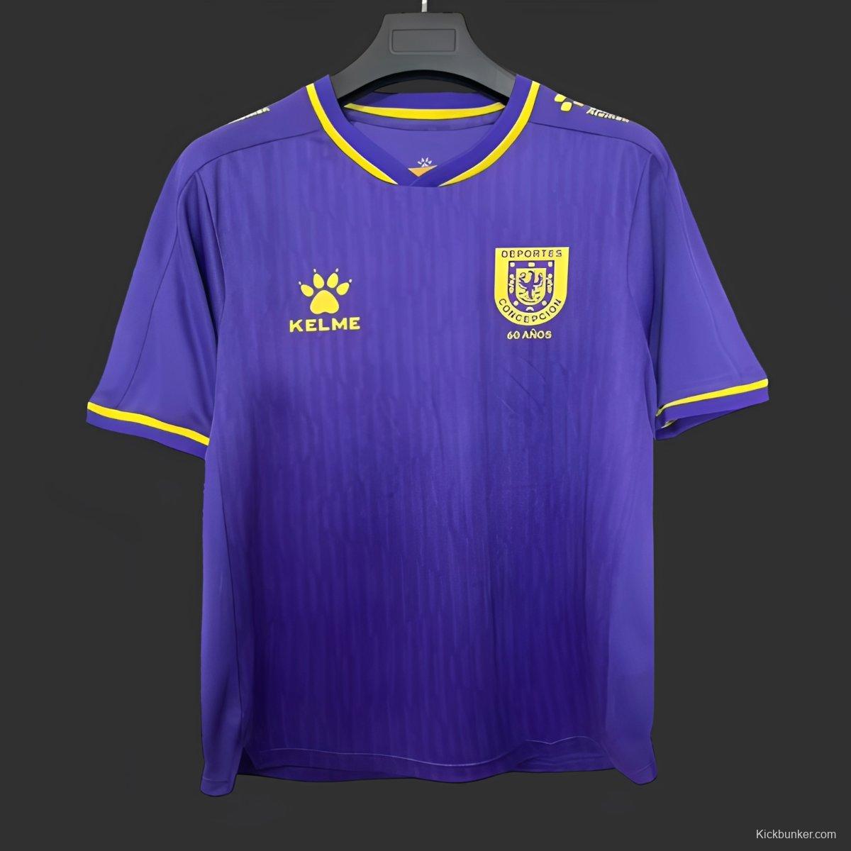 25/26 CD Huachipato 60Th Anniversary Purple Jersey