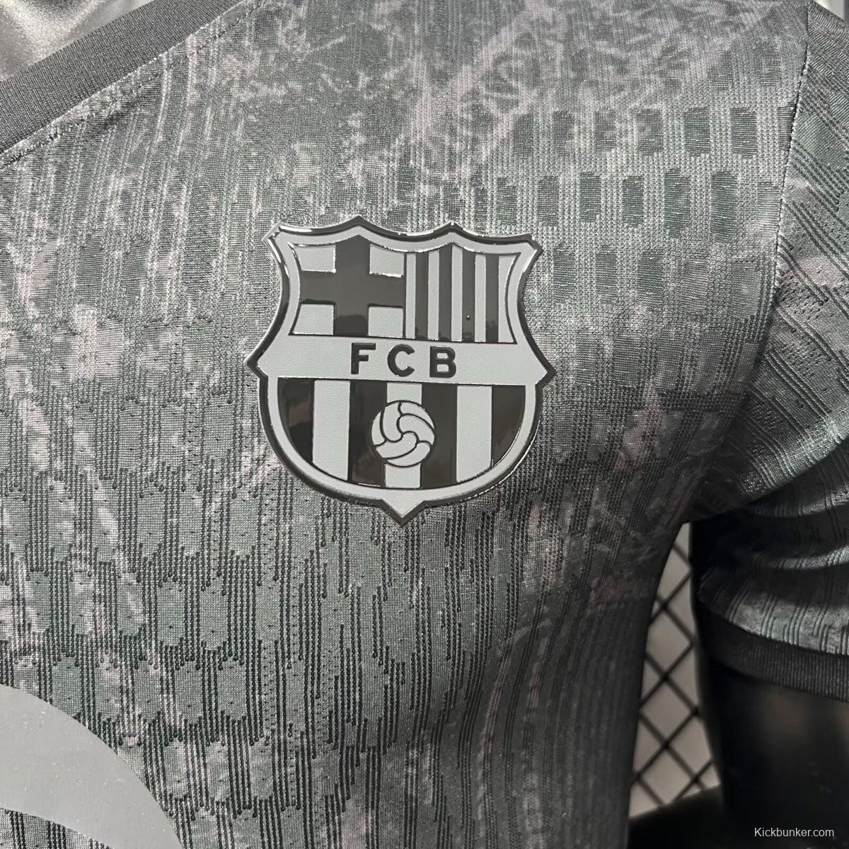 Player Version 25/26 FC Barcelona Black Special Edition Soccer Jersey