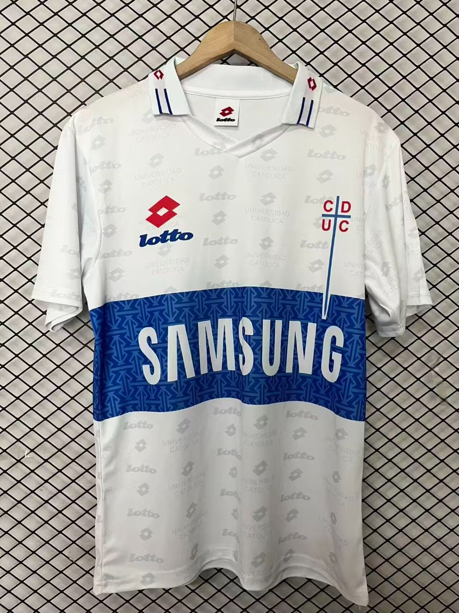 Retro 96/97 Universidad Catolica Chile Home Jersey