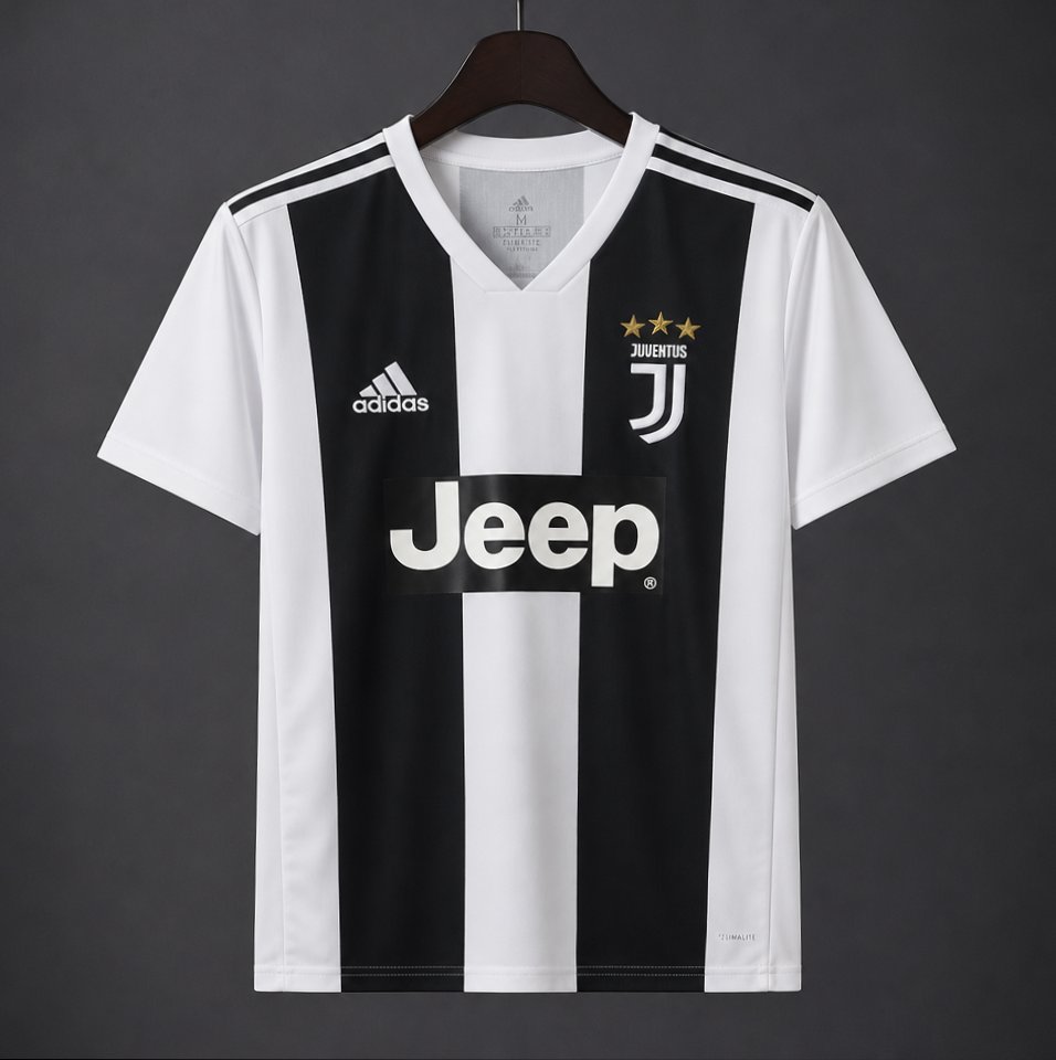 Retro 18/19 Juventus Home Jersey