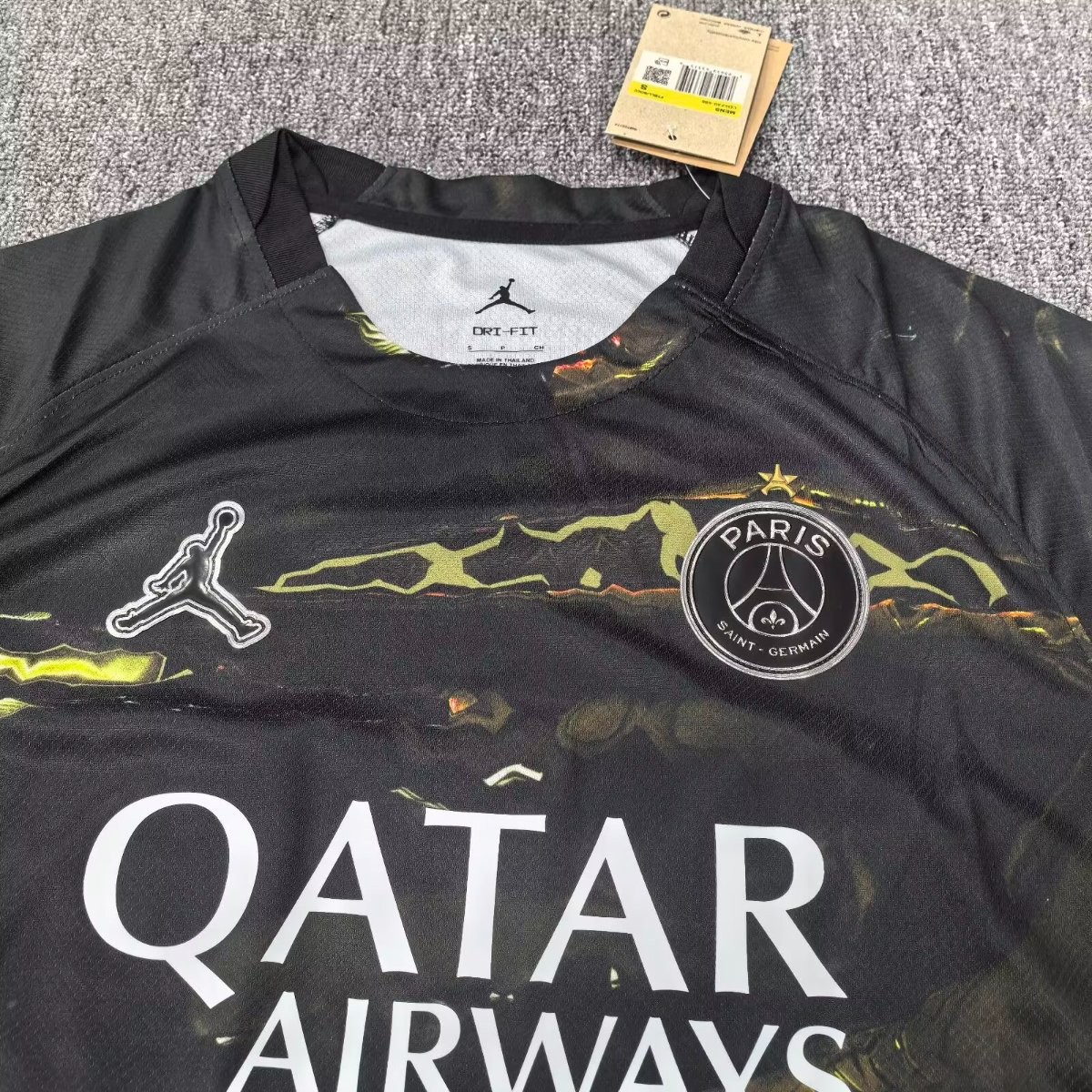 1 Star-25/26 PSG × Jordan Brand Third Black Jersey