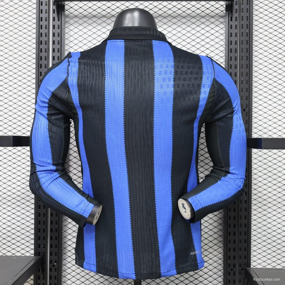 Player Version 26/27 Inter Milan Home Long Sleeve Jersey