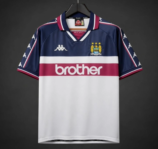 Retro 1997-98 Manchester City Away Jersey