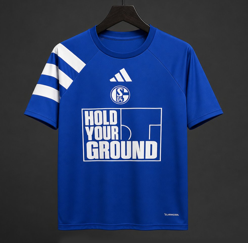 26/27 Schalke 04 Royal Blue "Hold Your Ground" Training Jersey