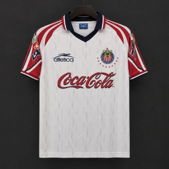 Retro 98/99 Chivas Guadalajara Away White Jersey