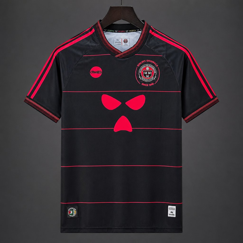26/27 Bohemian FC x Kneecap Alternative Black Jersey