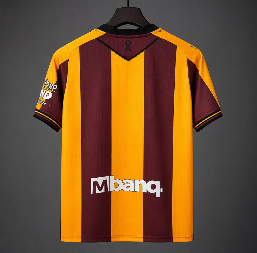 26/27 Bradford City AFC Home Jersey