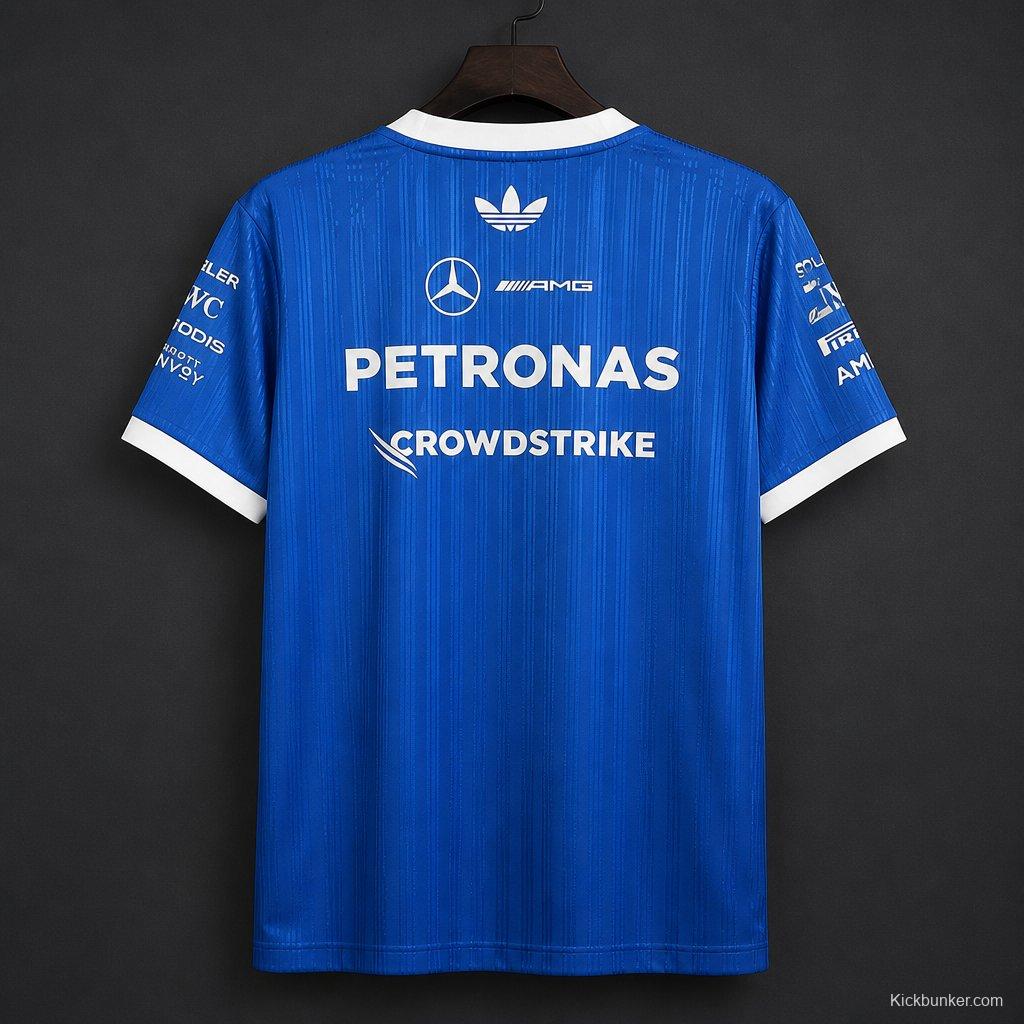 2026 F1 Mercedes-AMG Petronas F1 Team Blue Training Jersey