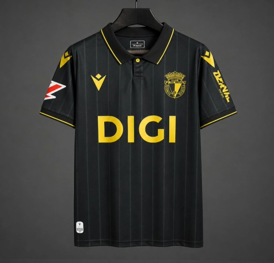26/27 Burgos CF Away Black Jersey
