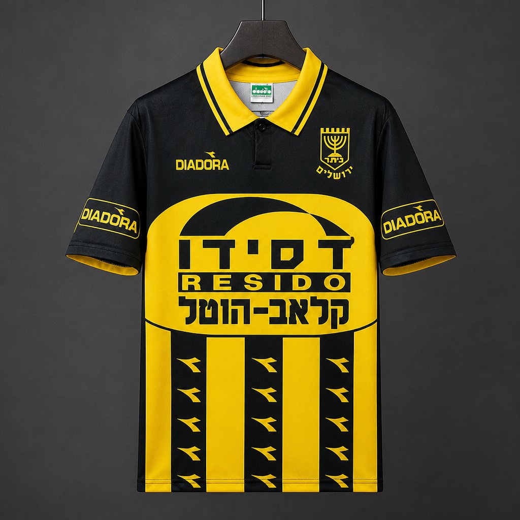 Retro  96/97 Beitar Jerusalem Home Yellow  Jersey
