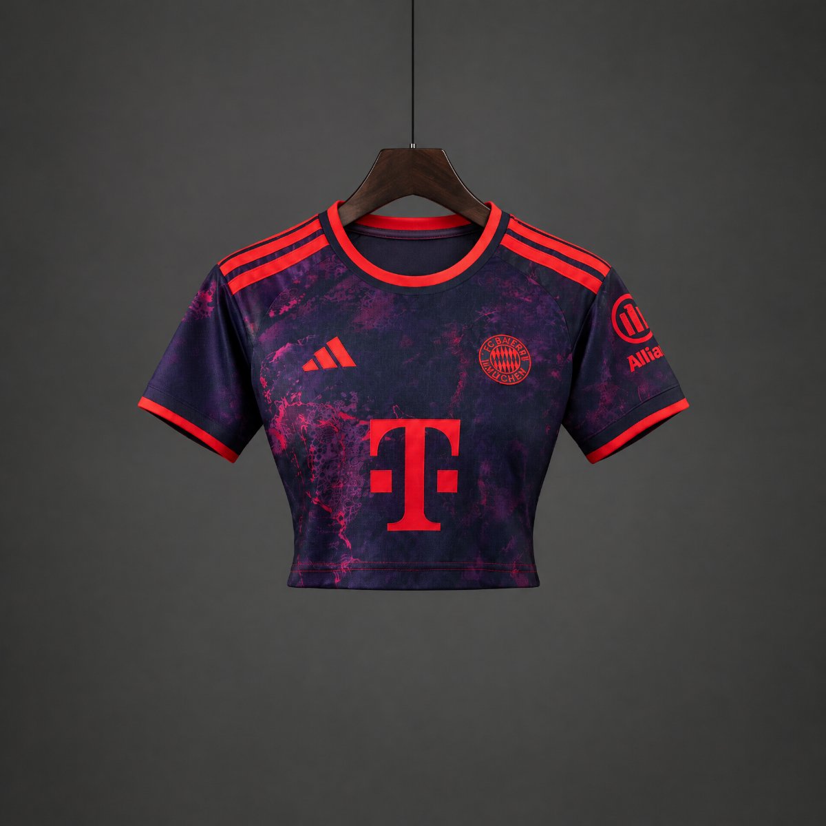 26/27 Bayern Munich Third Women Crop Jersey