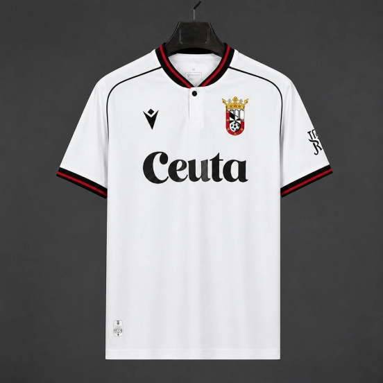 26/27 Ceuta Home White Jersey